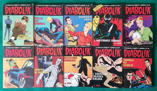 Lotto diabolik anno - 10,