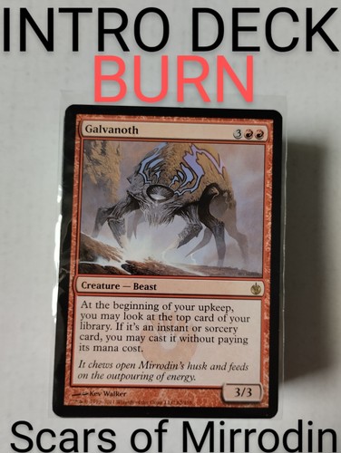 Deck burn intro pack mirrodin - burn,