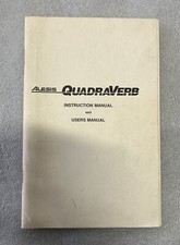 Alesis quadraverb manuale di - ,