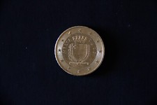 N. 1 MONETA 50 CENT. EURO MALTA 2017 - MONETA DIVISIONALE CON ERRORE DI CONIO