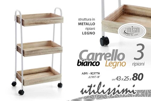 Carrello cucina porta frutta - carrello,