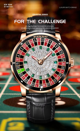 Pindu design roulette orologio - roulette,