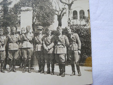 VECCHIA FOTO FOTOGRAFIA MILITARE fanteria divisa uniforme fregio arditi mvsn