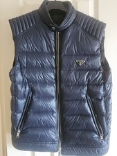 Nuovo PRADA_GILET BLU TAGLIA