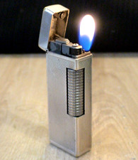 Briquet Ancien ** DUNHILL RollaGas les 1er 1970s' ** Lighter Feuerzeug Accendino