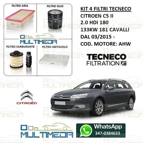Kit tagliando filtri - kit, 4