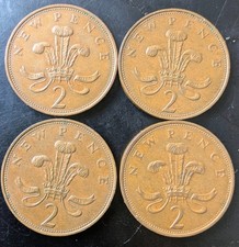 Rare pièce New Pence De 2 New