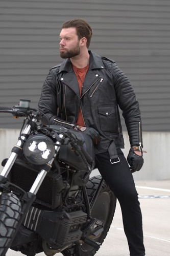 Giacca motociclista uomo - motociclista,