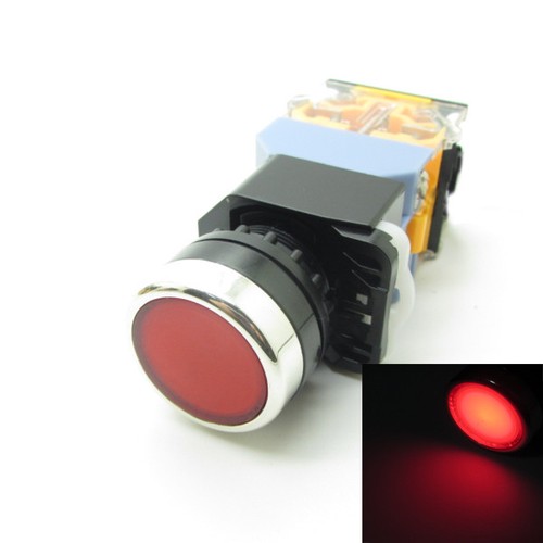 Interruttore pulsante rosso