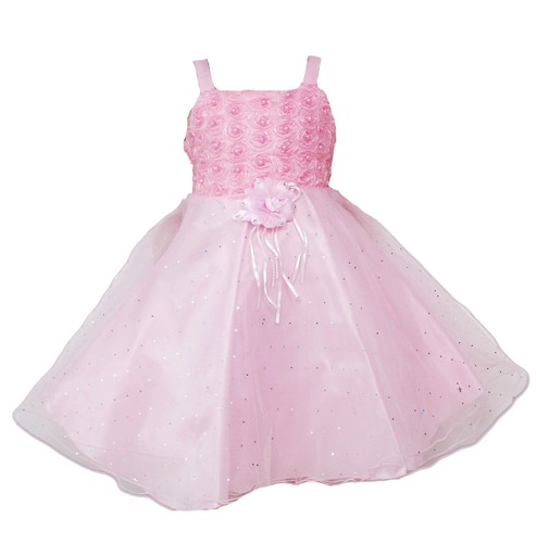 Vestito festa bambina rosa - da,