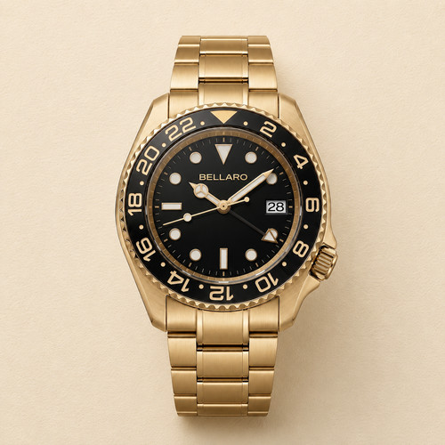 Bellaro gmt style watch - gmt,