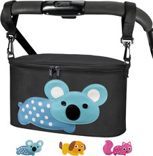 Borsa per Passeggino O Carrozzina, Borsa Porta Oggetti Universale， Design Animal