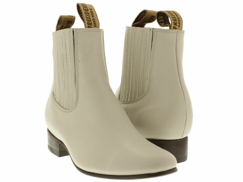 Stivaletto uomo bianco - , sporco