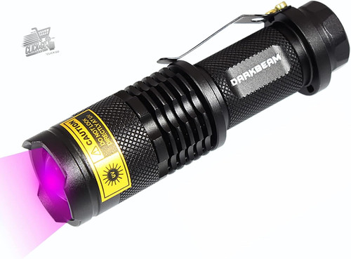 Torcia led 395nm - luce, nera