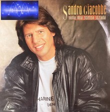 Sandro Giacobbe ‎– Sulla Mia Stessa Strada (LP, Album, 1991, VG)