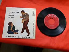 DISCO 45 giri  -    Adriano Celentano - E.P - St spagnola - SI E' SPENTO IL SOLE