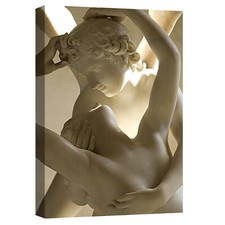 Canvashop Quadri Moderni Canova Amore e Psiche Stampa su tela verticale arte