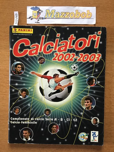 Album calciatori panini 2002 - panini,