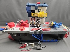 Fisher Price Imaginext Sky Racers Aircraft Carrier & Sky Racers Planes