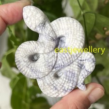 Natural purple howlite - purple,