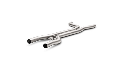 Akrapovic link pipe - pipe, titan