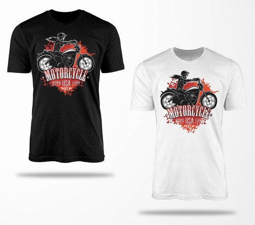 Shirt biker b0175 - biker,