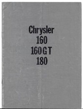 Chrysler 160, 160 GT & 180