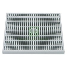 1PZ COPERCHIO A GRIGLIA PER POZZETTO MONOLITICO CM 30 X 30: