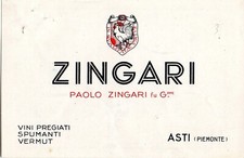 CARTOLINA VINI PREGIATI