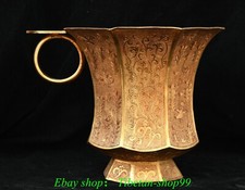 Statua tazza vetro grande