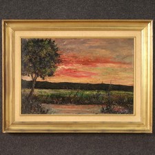 Landscape italian signed - landscape, f