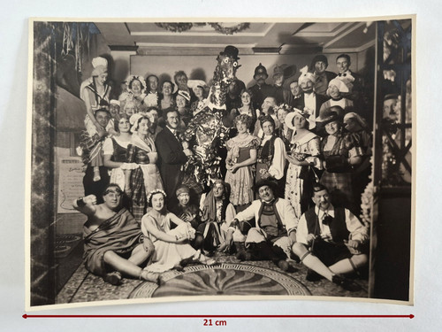 Vecchia foto costumi carnevale - foto,