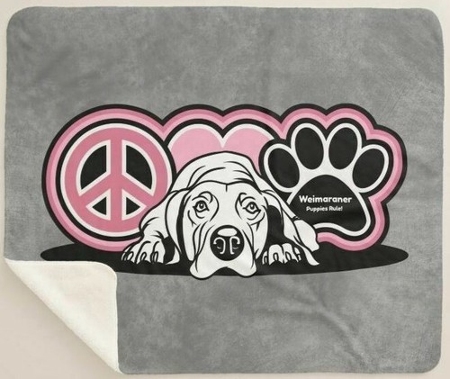 Weimaraner coperta lancio - weimaraner,