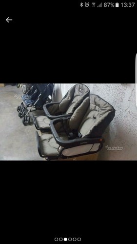 Passeggino gemellare tandem - gemellare, a