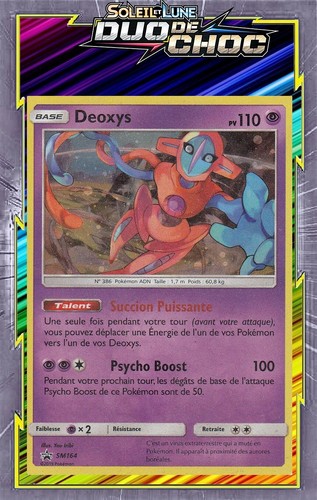 Deoxys holo promo sl09 - deoxys,