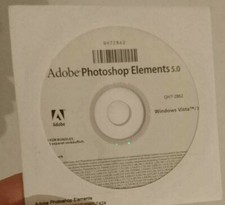 adobe photoshop elements 5.0 Deutsch german tedesco OEM neu windows vista / xp