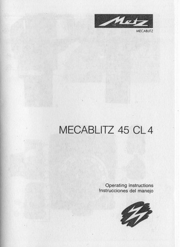 Metz mecablitz 4 manuale - mecablitz,