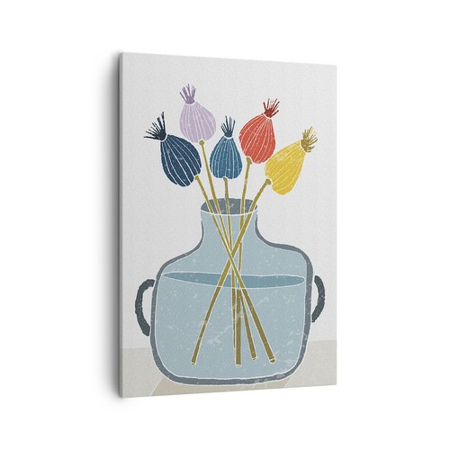 Quadro tela 50x70cm - 50x70cm, fiori