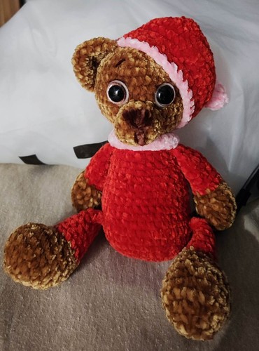 Peluche orsetto fatto mano - peluche,