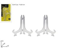 Set 2 Pezzi Supporti Reggi