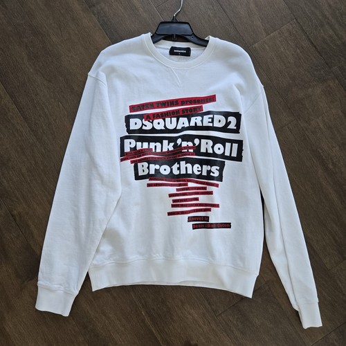 Felpa dsquared2 stampa nastro - stampa,