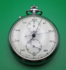 Cronometro rattrappante ACCOR per ANSALDO movimento VALJOUX 25 funzionante