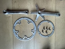 GUARNITURA CAMPAGNOLO XENON 52-39 LUNG.170 -X 10 VELOCITÀ VINTAGE - Usata