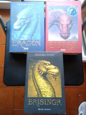 CHRISTOPHER PAOLINI - ERAGON , ELDEST 3 LIBRI -  FABBRI - CICLO DELL' EREDITA'