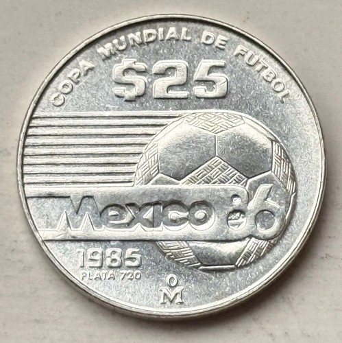 Moneta argento pesos 1985 - argento,