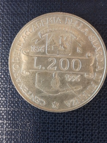 Moneta 200 lire cent guardia - lire, cent.