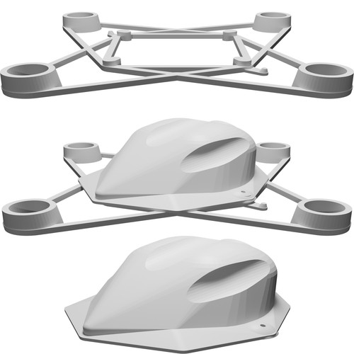 Telaio quad per 7mm - quad, whoop