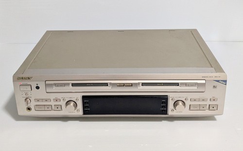 Sony mds dual minidisc - mds-w1,