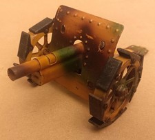 LINEOL Old '30, Mortaio con piastre funzionanti, verniciatura mimetica, marcato, ottimo