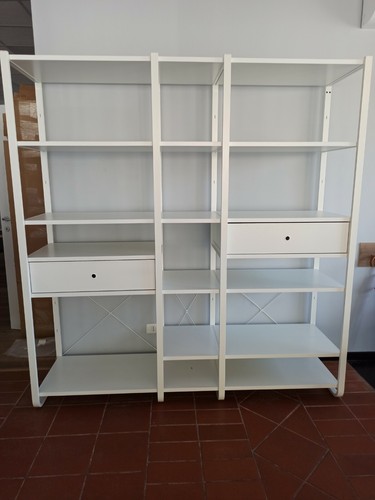 Libreria metallo legno di - metallo,